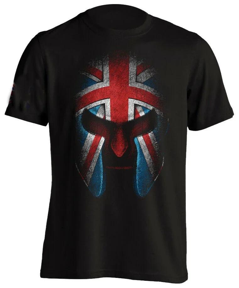 British Spartan Warrior Gym Bodybuilding Workout TShirt 100 Cotton ONeck Summer Short Sleeve Casual Unisexs Tshirt Size S3XL