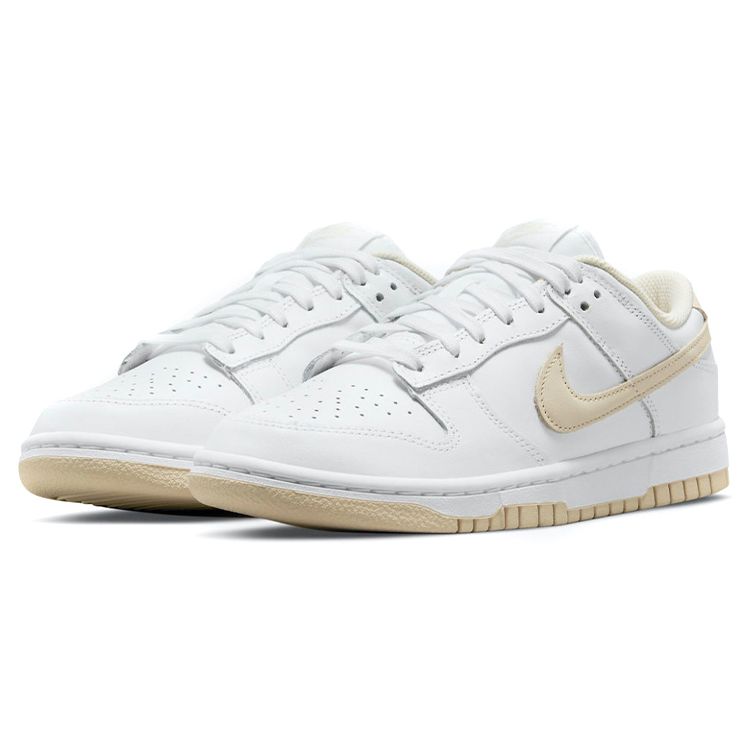 Nike Dunk Low Biała Perła Damskie Sneakersy Perłowo-Białe DD1503-110