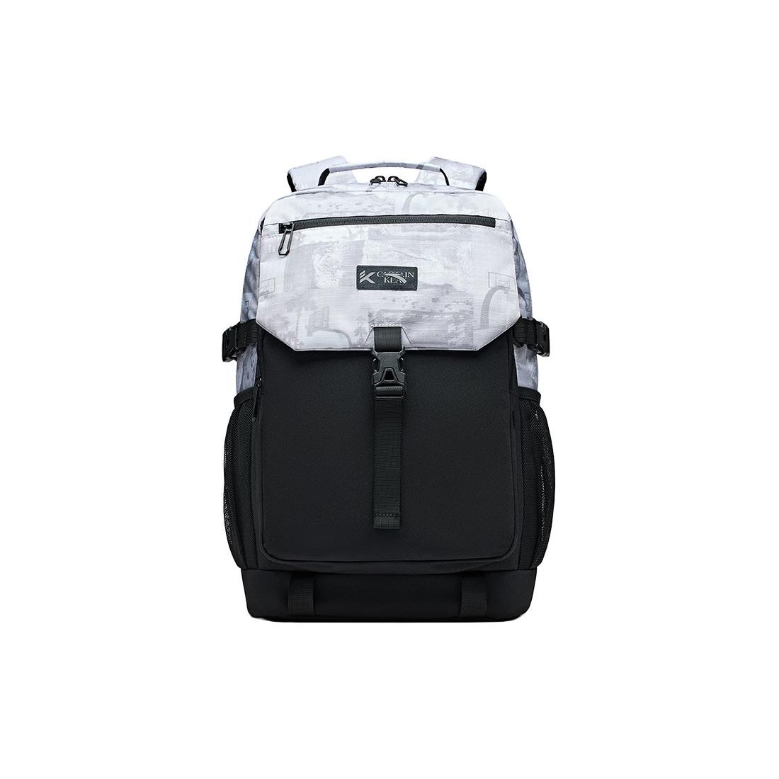 Anta Casual Versatile Outdoor Training Travel Fabric Backpack Unisex Backpack White Black 992451156R-2 White Black