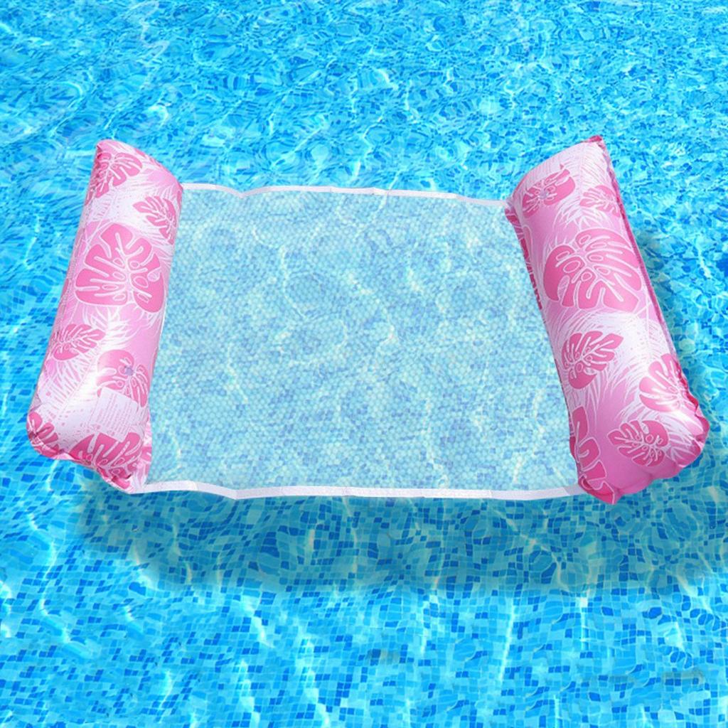 Versatile Inflatable Pool Foldable Water Hammock Lounger for Adults, Ideal for Swimming Pool, Beach, Water Activities