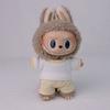 For 17cm Labubu Doll Clothes Fashion Clothes T-Shirts Doll Clothes Color Match Shorts Dolls Accessories Cute Decoration Little Clothes