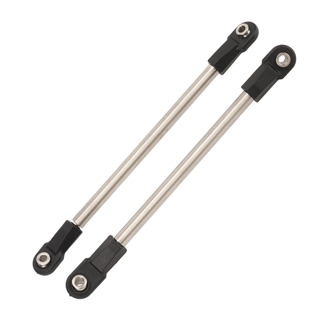 8Pcs Stainless Steel Link Rod 275mm Wheelbase Stainless Steel Link Rod Linkage Set for 1 10 RC Crawler Car