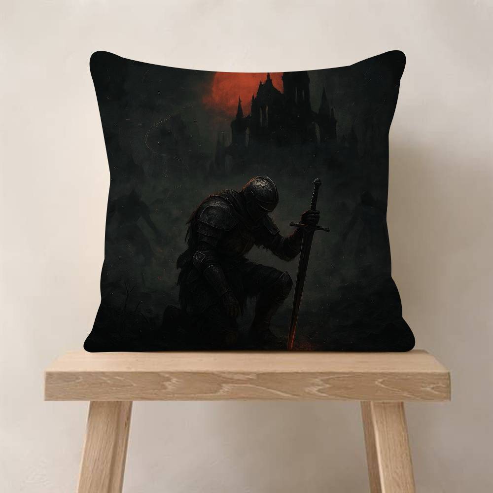 Classic Game DDark Souls 3 Personalized Pillow Dust Cover Bedroom Kids Party Decoration Pillowcase Birthday Children Gift