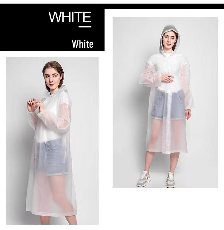 Children's Long Stormproof Hiking Poncho - Waterproof, Portable, and Thickened for Outdoor Adventures.