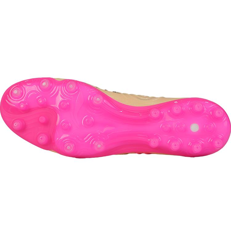 Li Ning Soccer Shoes Men's High Top Pink Color YSFU033-6