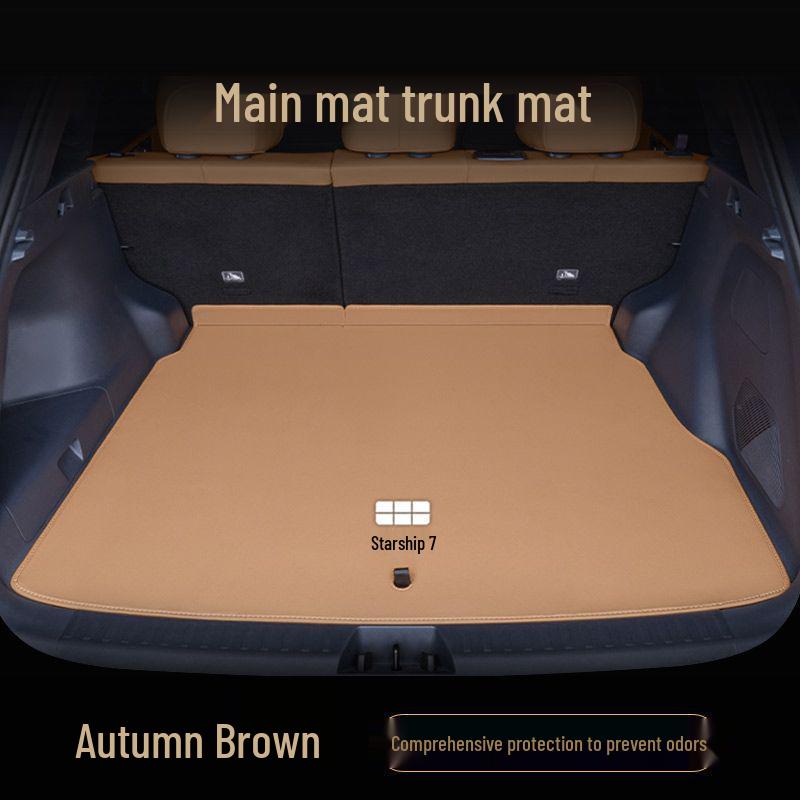 Galaxy Starship 7EM-i Trunk Mat: Full-Coverage Interior Modification Accessory