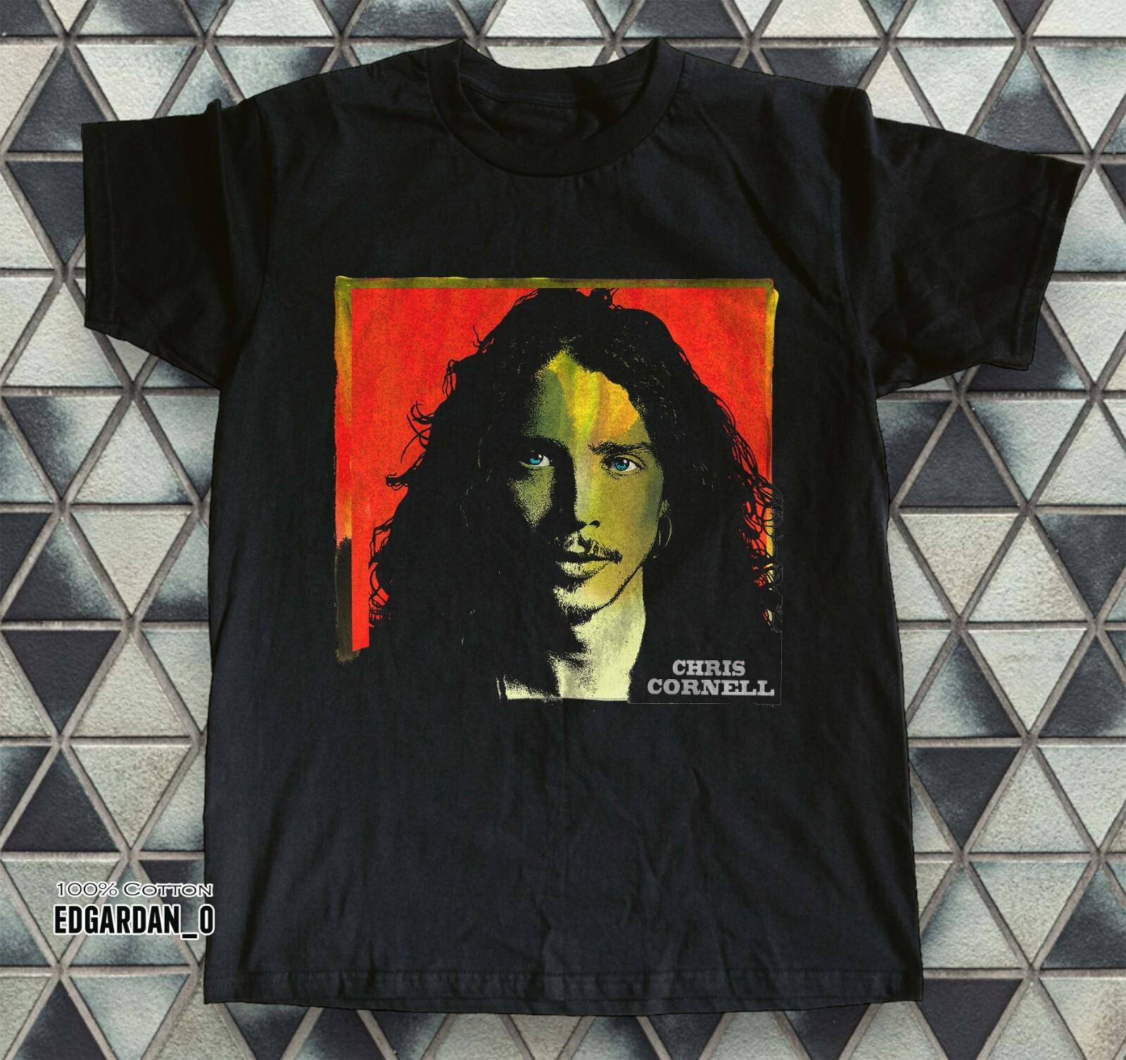 Chris Cornell Rhythm Guitarist Black Unisex T-shirt Size S-5XL XXXXL
