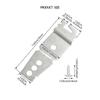 Dishwasher Mounting Bracket Metal Undercounter Dishwasher Bracket Upper Mounting Bracket Replace 8269145 WP8269145 WP8269145VP