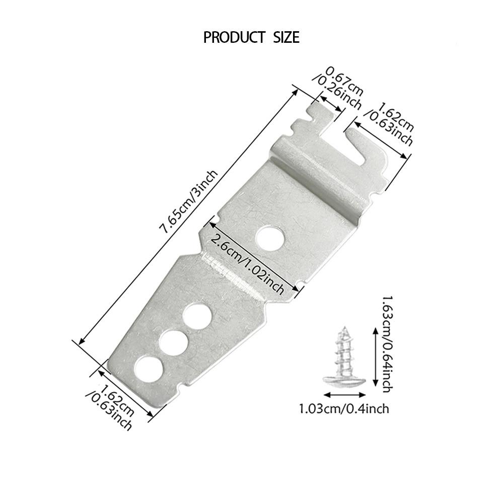 Dishwasher Mounting Bracket Metal Undercounter Dishwasher Bracket Upper Mounting Bracket Replace 8269145 WP8269145 WP8269145VP