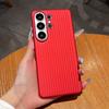 3D Randig Bagage PC-skydd Rött & Klart Fodral För Samsung Galaxy S26 Ultra S26+ S25 S24 S23
