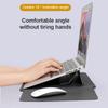 Multipurpose Laptop Sleeve 13/14/15/16 Inch With Bracket Waterproof Laptop Bag Laptop Case Macbook Sleeve Air Pro Pu Leather
