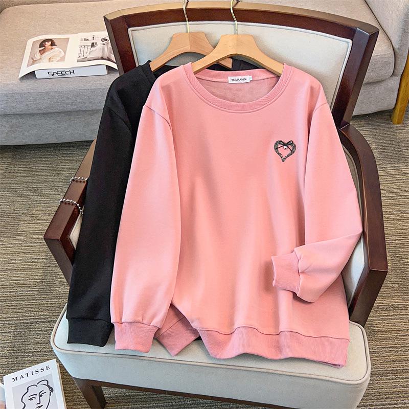 Plus Size Extra Loose Hoodie for Autumn/Winter (Bust 150/160, 200-350 Jin)
