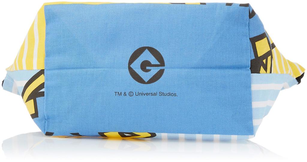 Skater Minions 3 Lunch Drawstring Bag, Despicable Me 3 Lunch Bag, Made In Japan, KB7