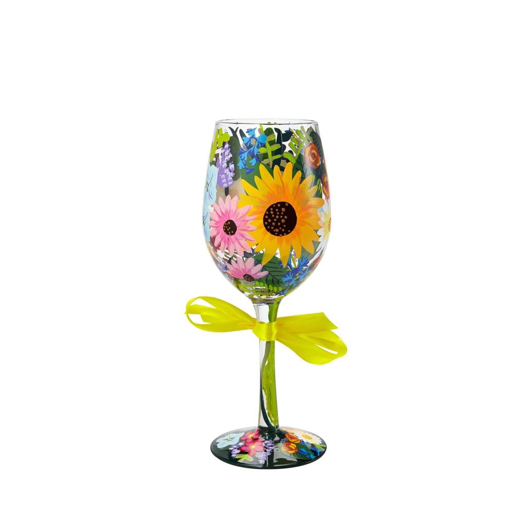 Lolita Wine Glass WILDFLOWERS GLS11-5526S