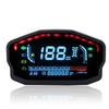 Universal Motorcycle LCD Digital Tachometer LED Speedometer Odometer Gauge