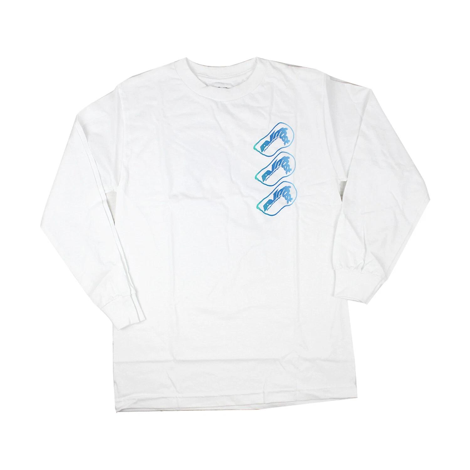 Almost Skateboards Longsleeve Shirt Middle Man White XL