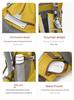 Wanderrucksack 50L Große Kapazität Schwimmender Bergsteigerrucksack Reise Outdoor Trekkingtasche Leichte Campingausrüstung