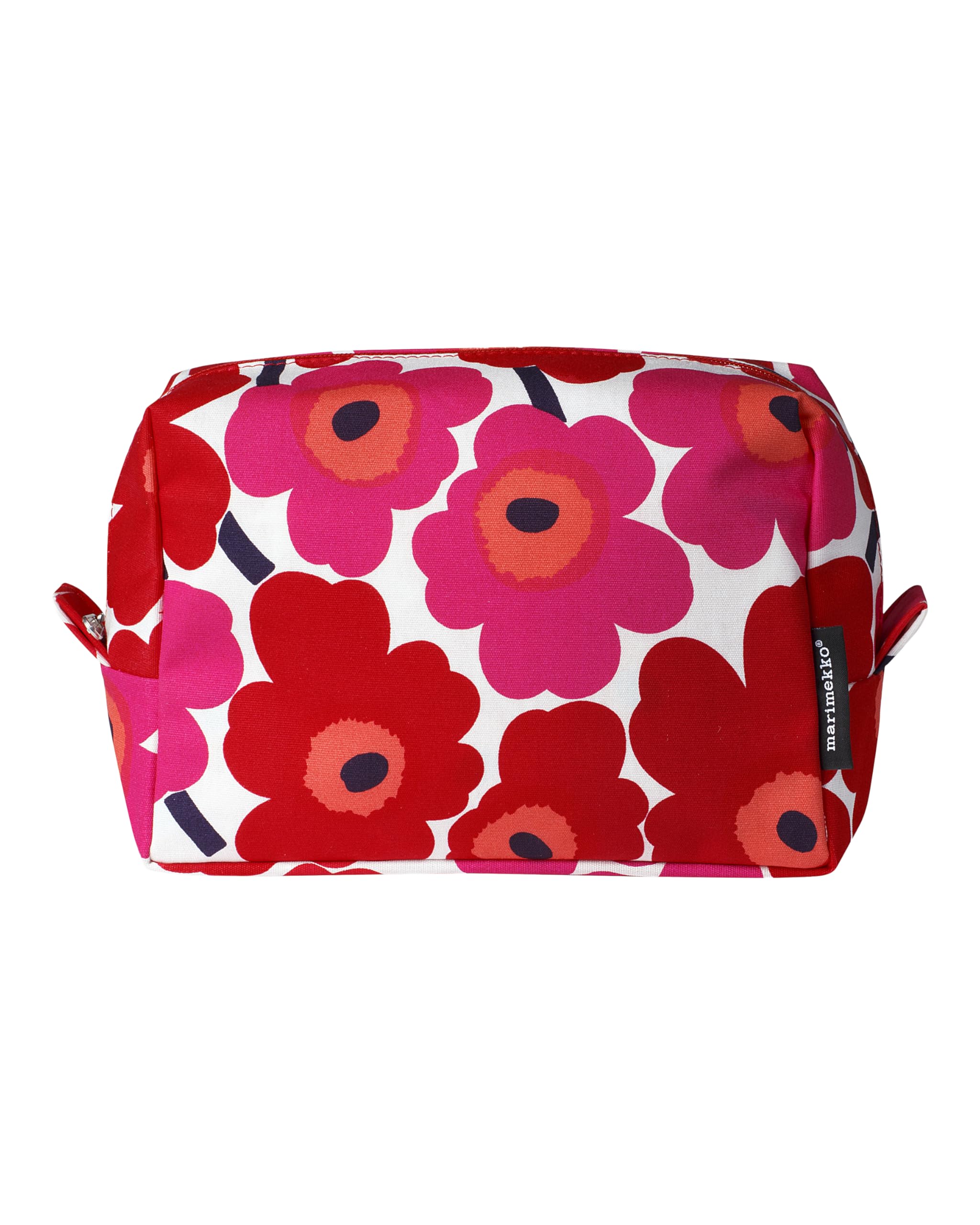 

Marimekko Vilja Mini Uniko Cosmetic Bag 9x4x7 inches - (Red Poppy)