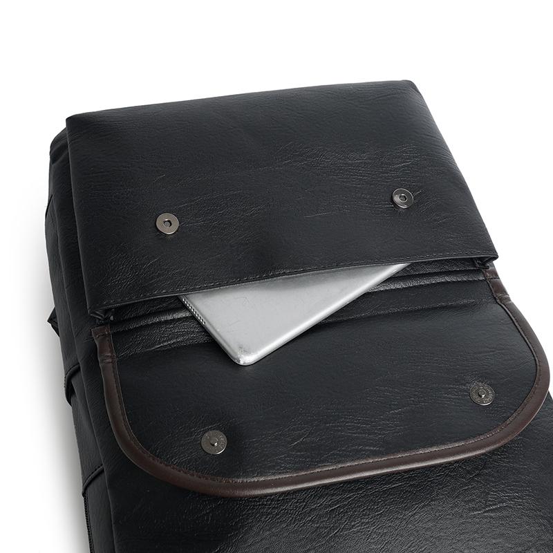 Retro Men's Backpack Large Capacity Waterproof Wear-resistant Multifunctional Computer Bag