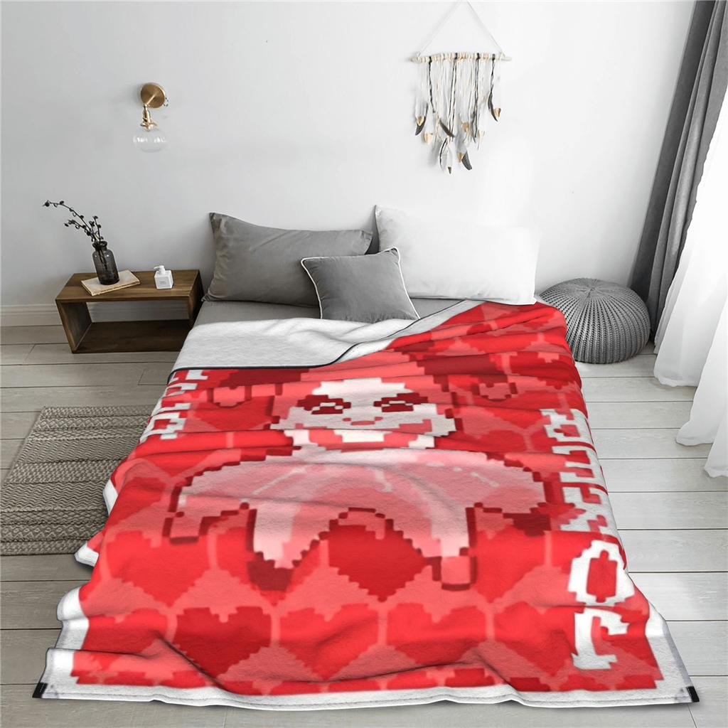 Balatro Playing Card Jocker Lusty Joker Blanket Flannel Multi-Function Soft Throw Blankets For Home Bedroom Plush Thin Quilt