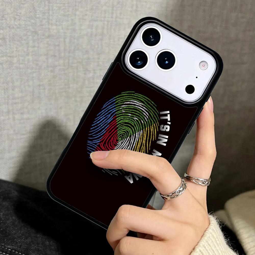 Чехол Case для iPhone 17 Air 16 Pro Max 15 Plus 11 13 Mini 14 12 Задняя крышка телефона Флаг Коморских Островов мягкий iPhone 12 Pro Max