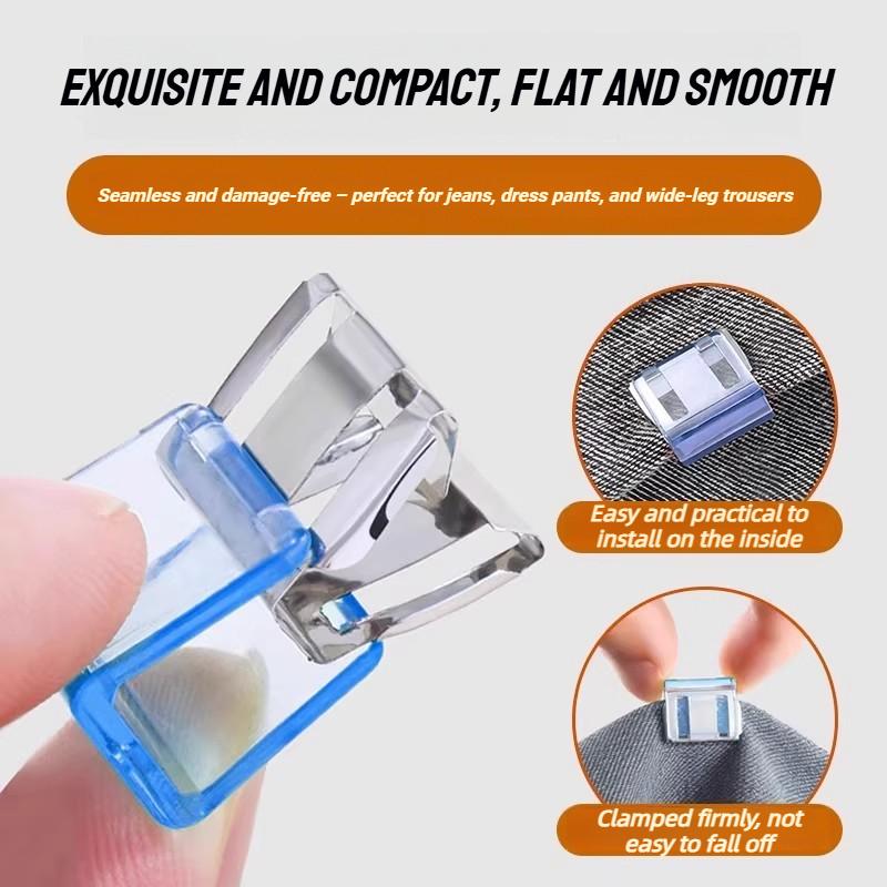 Multi-Functional Garment Clips Practical Holder for Pants Legs Sleeves and Clothing Daily Wear Fixing Sewing Craft Accessories