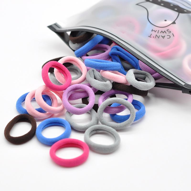 

Детские эластичные резинки для волос: Бесшовный, Прочный и Высокоэластичный в Цветах Макарон