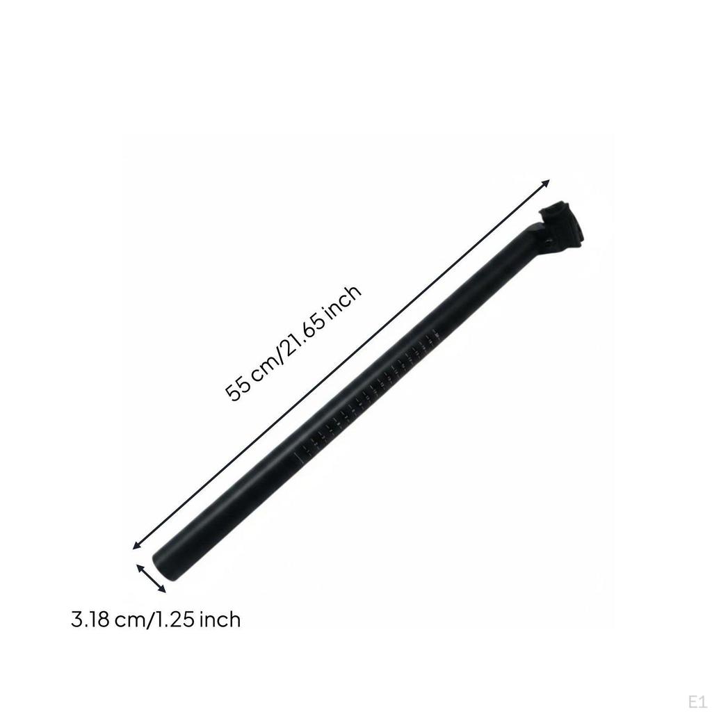 31.8mm Seat Post Easy To Install Cycle Lightweight Silver