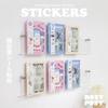 MINKYS Kawaii Magazine Sticker Book Washi Paper Journal DIY Material Decoration Stickers Memo Pad Scrapbooking Ins Stationery