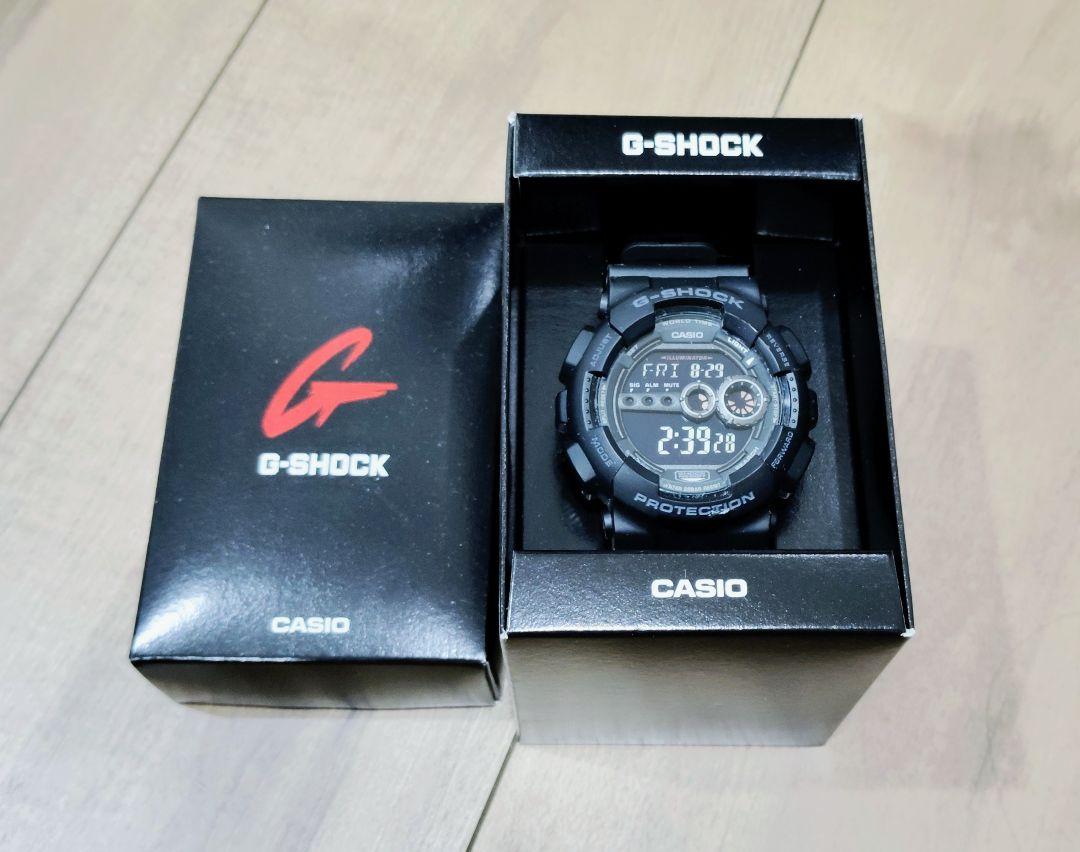 

[Б/У] CASIO G-SHOCK GD-100 Цифровые часы Черные