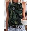 Abstract Face Persis 3D Print Tank Top Retro Streetwear Women Sleeveless Vest Y2k Oversized Off Shoulder Camisole Woman Clothing