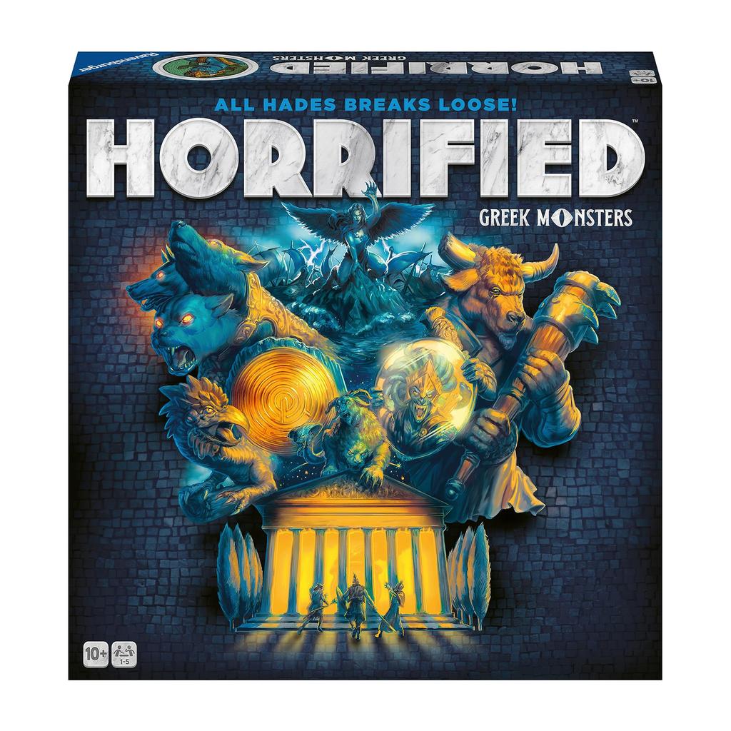 Ravensburger Greek Monsters Cooperative Strategy Board Game Ages 10 and 60002045 Horrified up,