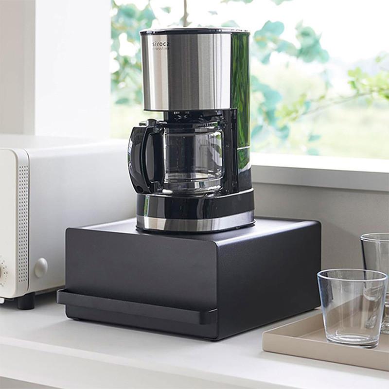 Simple Coffee Machine Drawer Style Storage Rack Office Pantry Desktop Storage Shelf Kettle Placement Table