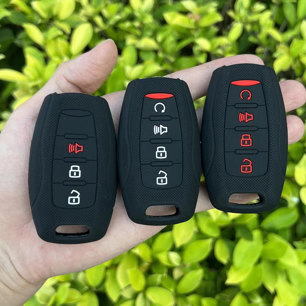 Silikon Schlüsselabdeckung Hülle Halter Anhänger Schutz für Haval Great Wall Poer GWM Ute Cannon Pao P Serie H1 H4 H6 H7 H9 F5 F7 H2S Schlüssel