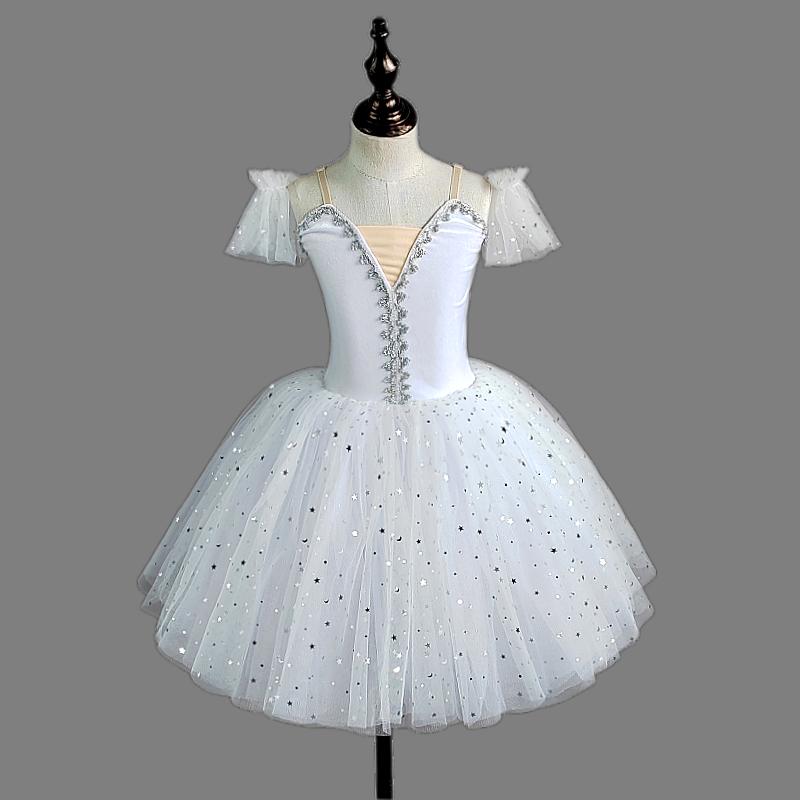 Children's Ballet Skirt Girl's Dance Skirt Sequin Tight Ballet Skirt Ballet Performer Collective Performance Clothing