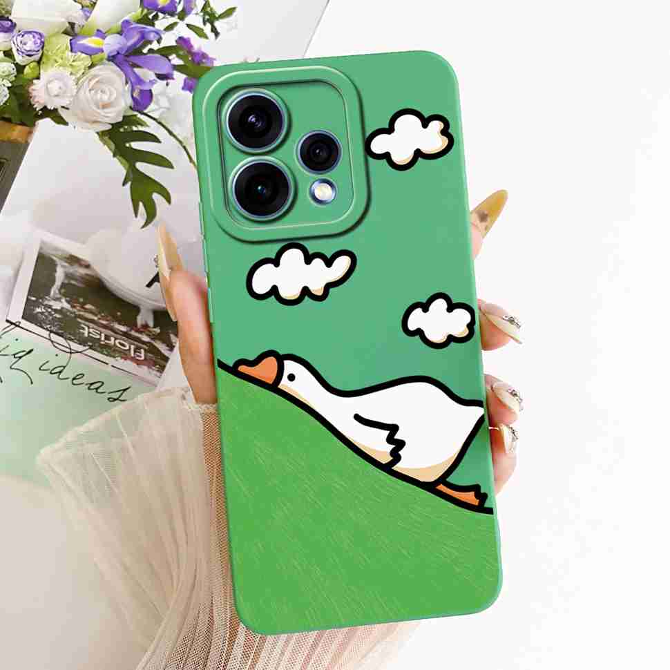 For Oppo Reno15 5G Case CPH2825 ilicone Back Cover For Oppo Reno 15C Reno15c 5G Cute Panda Cartoon Phone Cases Shockproof