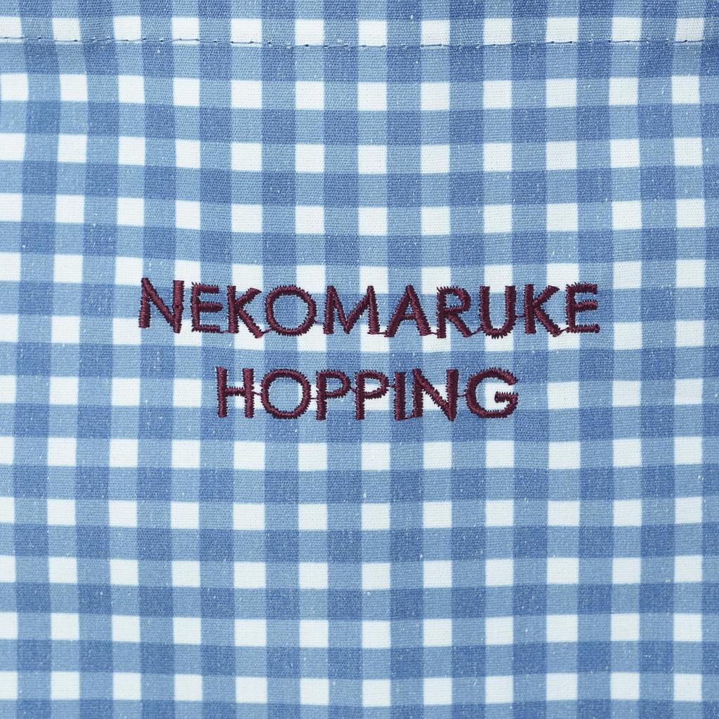 Cat Maruke Drawstring Bag BL [Kusuguru Japan]