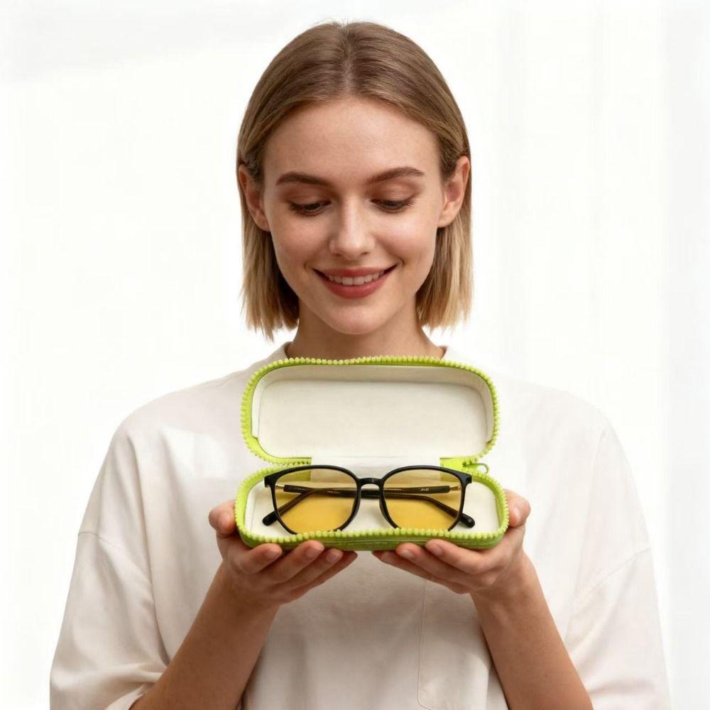 Waterproof Silicone Glasses Storage Bag Large -capacity Sunglasses Cover Eyeglasses Case  Outdoor