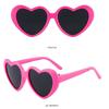 Heart Sunglasses for Dolls, Cute Pet Glasses for Stuffed Animals, Dress Up Accessories for Porch Goose Statue, Toy Eyewear for Kids