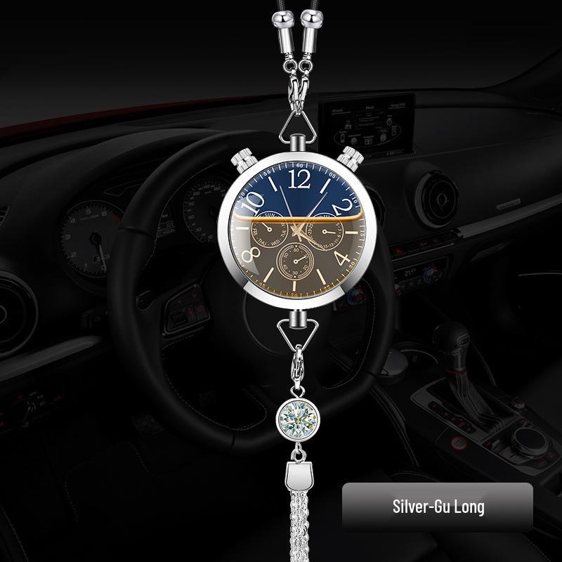 Hanging Car Air Freshener Pendant - Essential Oil Aromatherapy Deodorizer with Long-lasting Light Fragrance for Car Interior Decoration