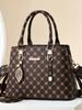 Large Capacity Fashionable Versatile High-end Handbag New Simple Mother Model Women's Bag