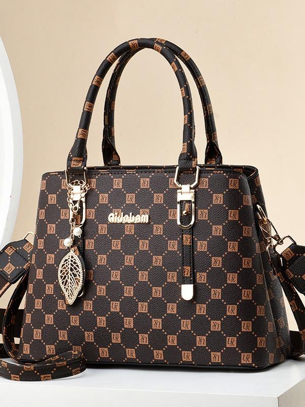 Large Capacity Fashionable Versatile High-end Handbag New Simple Mother Model Women's Bag