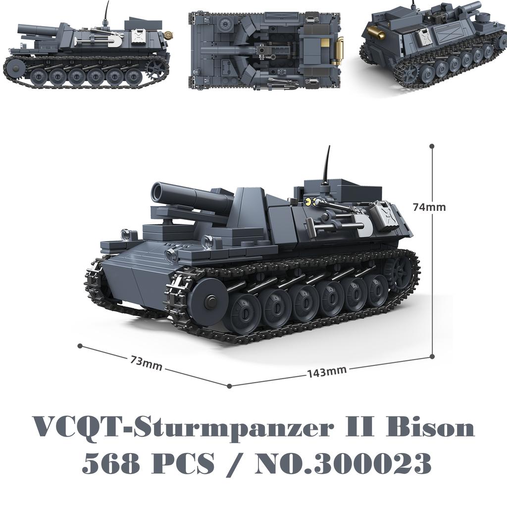 Militaire Tanks Stuart SdKfz251 PanzerVI Sherman US Army Quan Guan WO2 Soldaat Figuur Schaalmodel Bouwsteen Baksteen kind Kinder Speelgoed