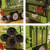 720PCS Missile Vehicle Constructing Blocks Toys Truck Assemble Puzzle Bricks Toy Sets Ideal For Kid Desktop Ornament Gifts