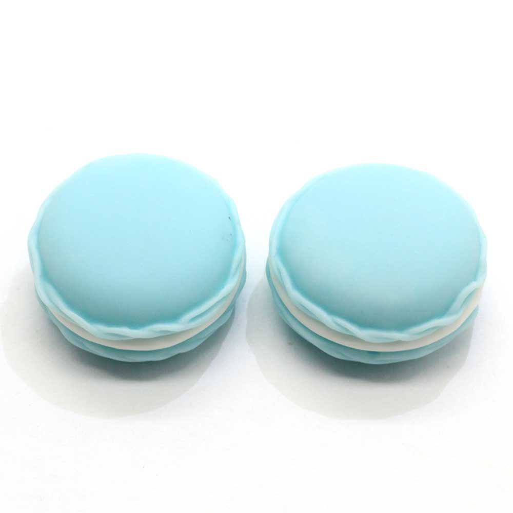 100Pcs Mini Macarons Cake Resin Flatback Cabochons Kawaii Simulation Dessert Macarons Cake Food Slime Charms Hair Bow Center DIY