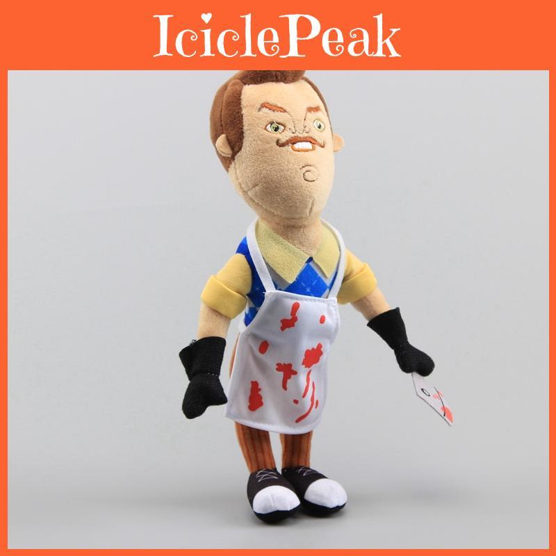 Neighbor Hello 5 Flashlight Butcher Neighbor Plush Figure Toy Doll Stuffed