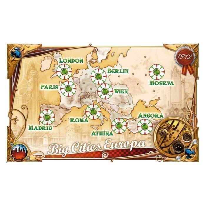 LES AVENTURIERS DU RAIL Extension Europe 1912 - Jeu de Stratégie société - Asmodee - AVE07ML2
