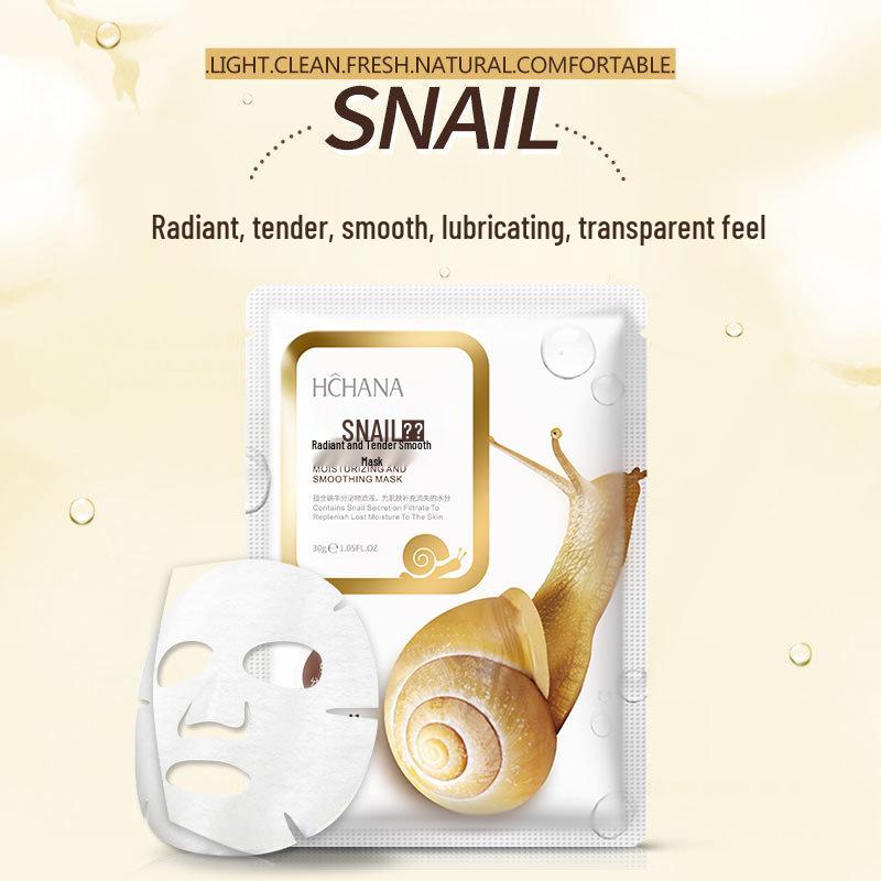 Han Chan Ying Snail Moisturizing & Nourishing Hydrating Milk Mask for Smooth, Beautiful Skin