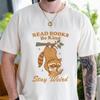 Read Books Be Kind Stay Weird Shirt and Kids Tshirt, Raccoon Reading T-Shirt and Kids Tshirt, Funny Book Lover Gift