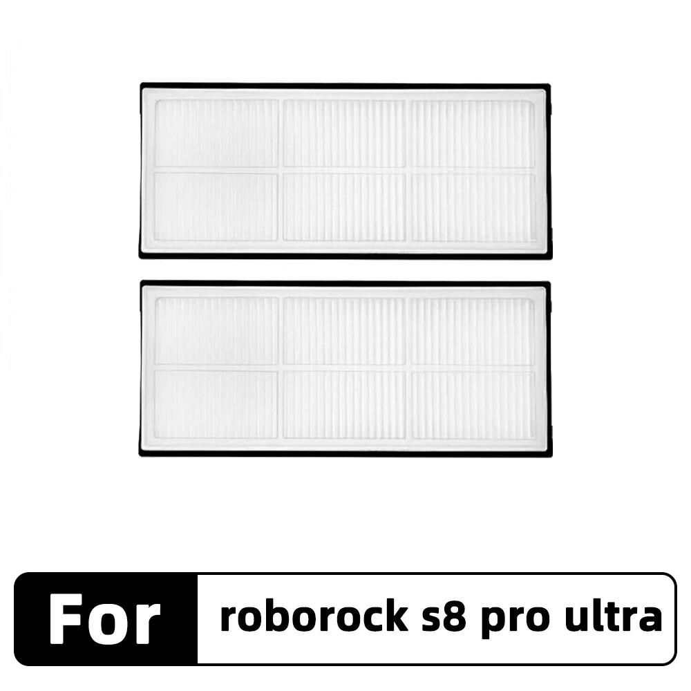 Compatible for Roborock S8 Pro Ultra, G20 A6900RR Main Side Brush Hepa Filter Mop Cloth Dust Bag Spare Parts Accessories